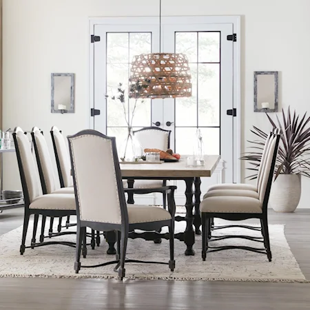 9-Piece Table and Chair Set